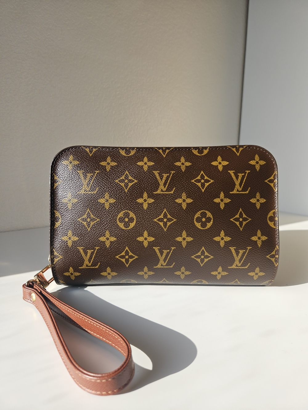 Authentic Louis Vuitton Vintage Orsay Monogram Clutch